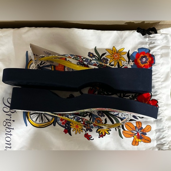 Brighton Women's Floral Flip Flops - Multicolor - Picture 3 of 5